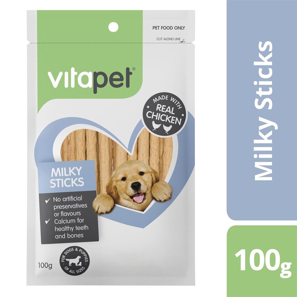 VitaPet Jerhigh Milky Sticks Dog Treat animalstuff
